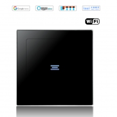 Wintop AI Wi-Fi Smart Light Wall Touch Switch Neutral Wire Required eHouse 63T Design-black Wintop AI Wi-Fi Smart Light Wall Touch Switch Neutral Wire Required eHouse 63T Design-black